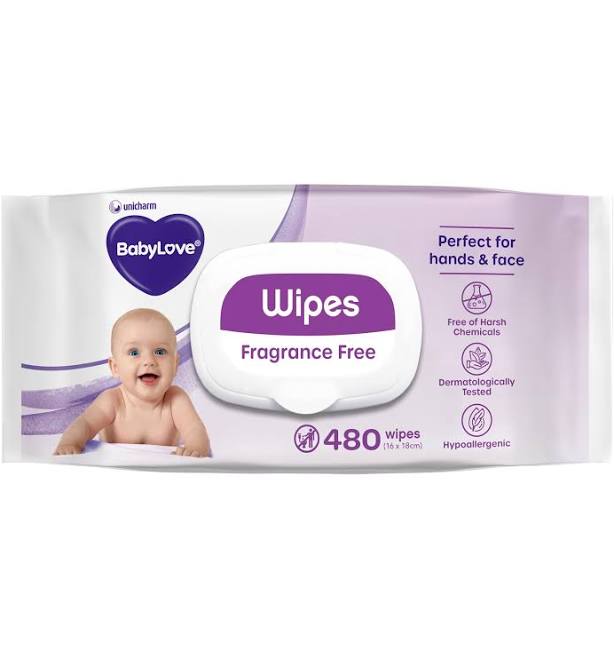BabyLove Өдөр тутмын нярайн салфетка 1000 нойтон салфетка