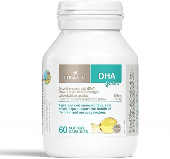 Bio Island Хүүхдийн DHA Омега-3 60 капсул