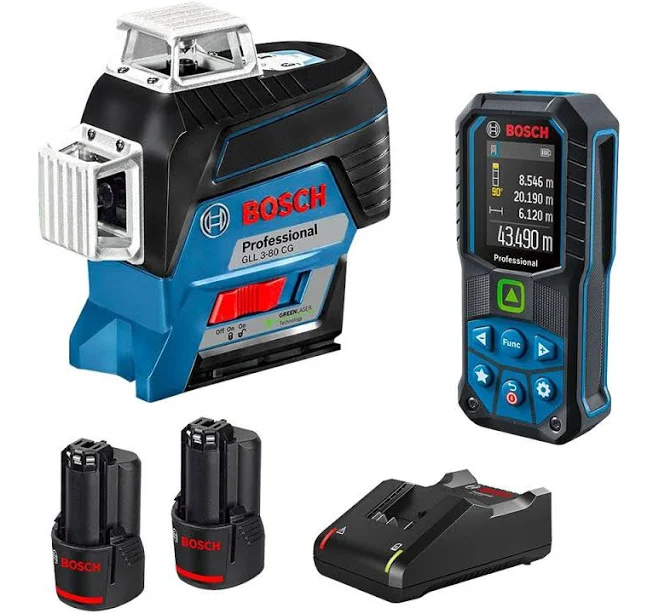 Bosch GLL 3-80 CG ногоон шугаман лазер