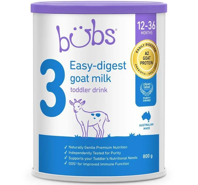 Bubs Ямааны сүүн тэжээл 3-р үе 800г