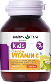 Healthy Care Цайр ба витамин C 60 шахмал
