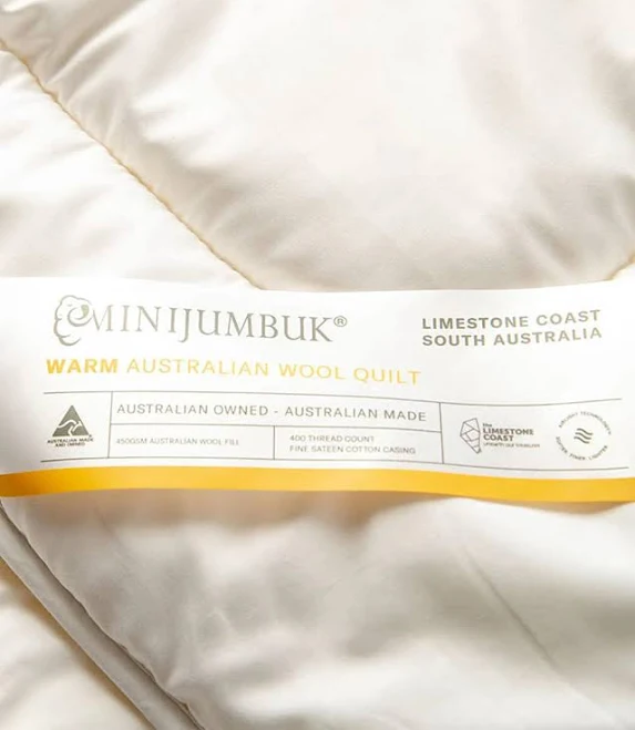 MiniJumbuk Австралийн ноосон хөнжил 500gsm Queen