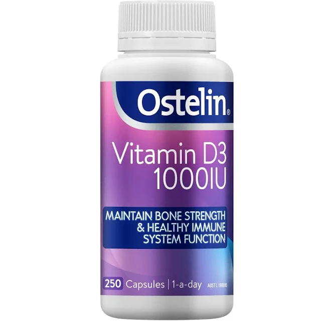 Ostelin Витамин D3 1000IU 250ш
