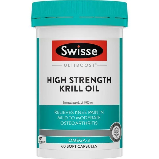 Swisse Ultiboost крилийн тос 60 капсул